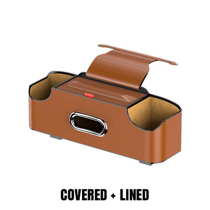 BowLift | Universal napkin box with hooks for the back seat