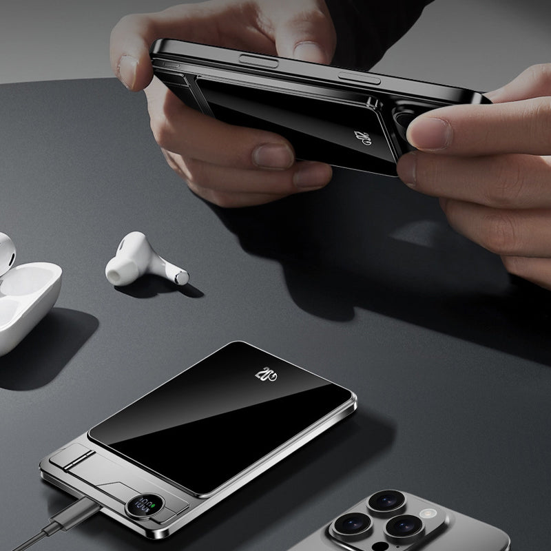 BowLift |  Magnetic power bank with two modes and stand