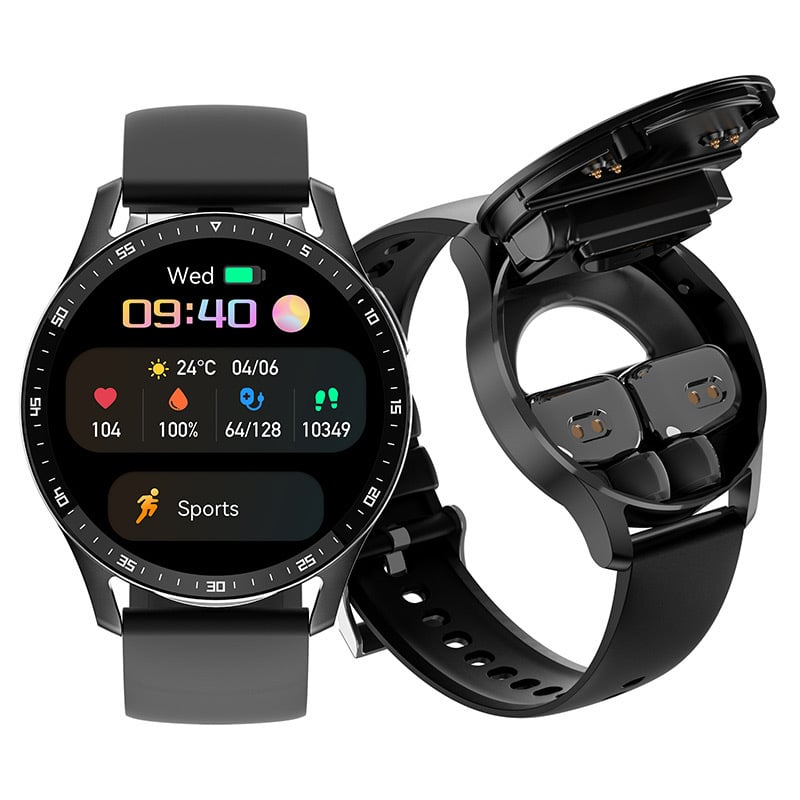 2-in-1 Smartwatch with integrated headphones | Bowlift