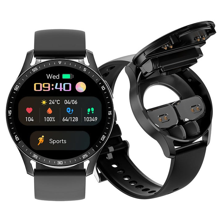 2-in-1 Smartwatch with integrated headphones | Bowlift