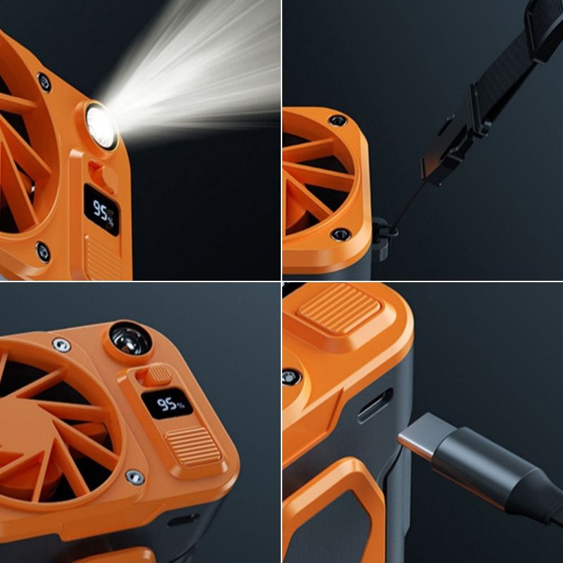 Portable Super Cooling Waist Hanging Fan | Bowlift