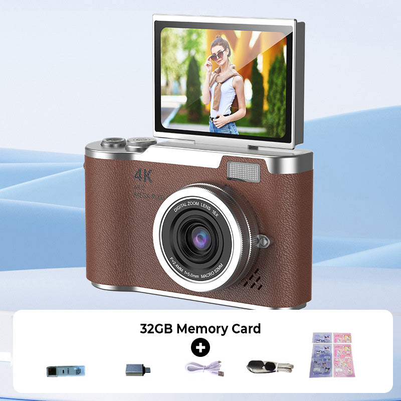 BowLift | 4K HD Flip-Screen Digital Camera