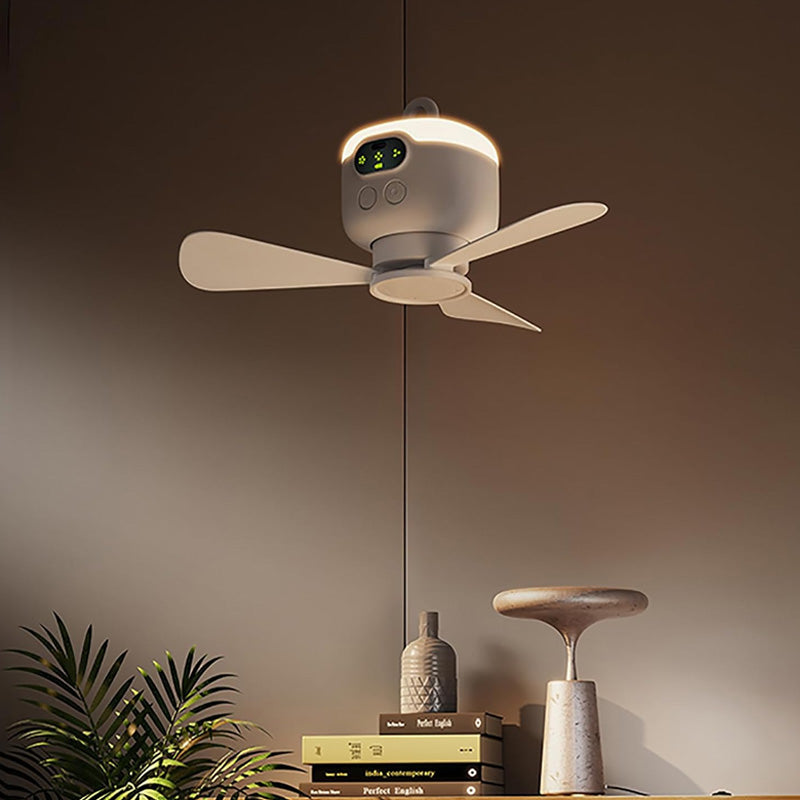 Rechargeable Ceiling Fan with LED Lights | Bowlift