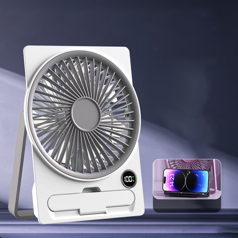 Ultrathin, rechargeable mini fan with USB port | Bowlift