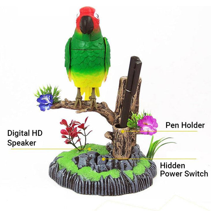 BowLift | Voice-activated interactive toy with chirping bird
