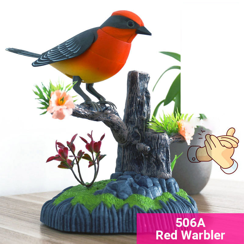 BowLift | Voice-activated interactive toy with chirping bird