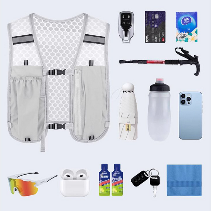 BowLift | ‍️Hiking and climbing vest with phone pouch - multifunctional for outdoor activities