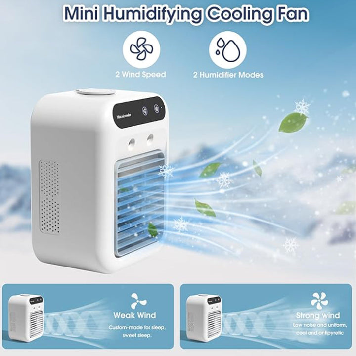 Mini Portable Air Conditioner with Cooling and Humidification Function | Bowlift