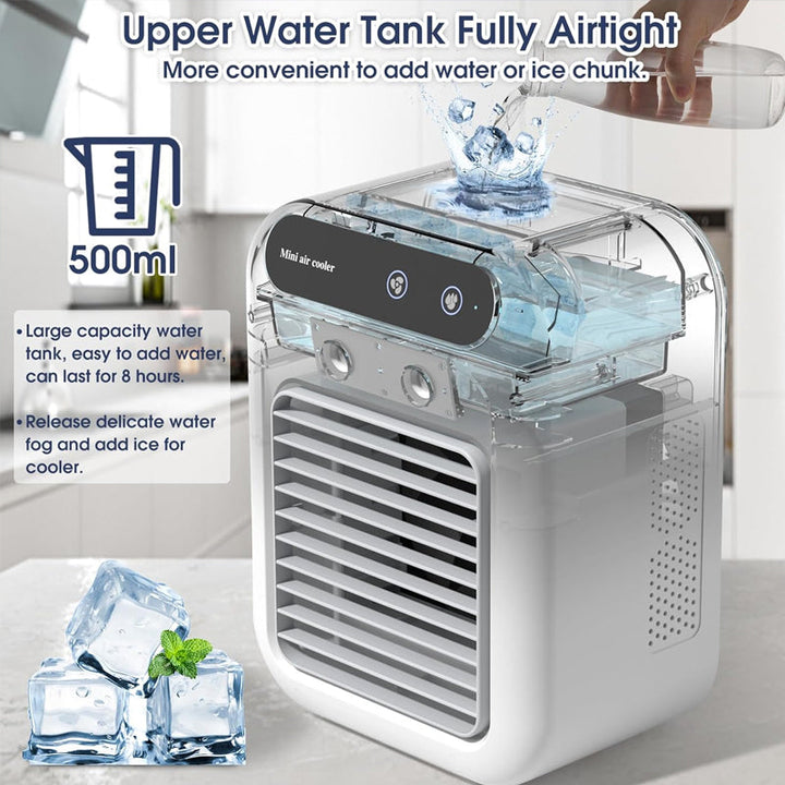 Mini Portable Air Conditioner with Cooling and Humidification Function | Bowlift