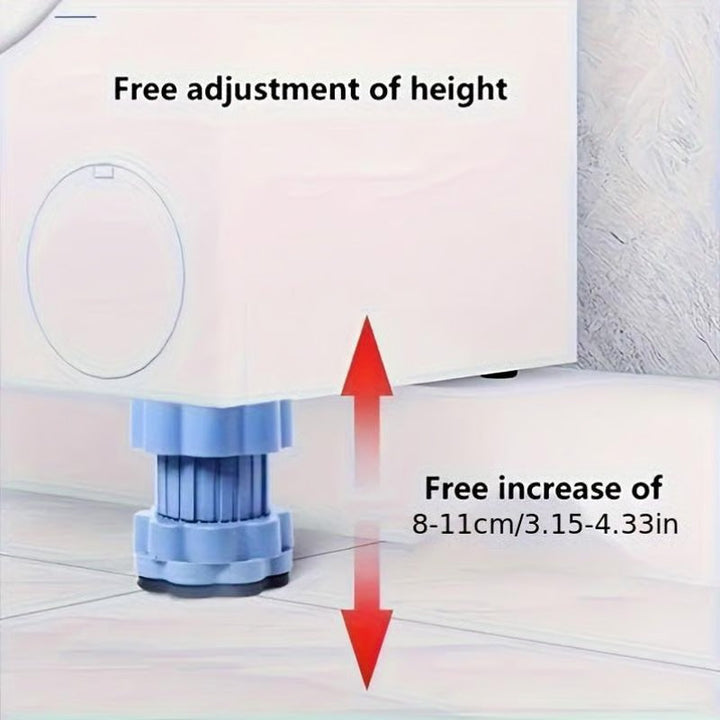 BowLift | Universal multifunctional riser pads for washing machine base