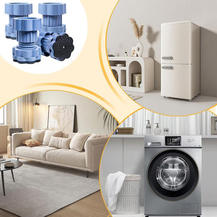 BowLift | Universal multifunctional riser pads for washing machine base