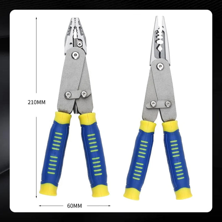 BowLift | PliGrip Adjustable Stripping Tool – Multifunctional Tool for Electricians