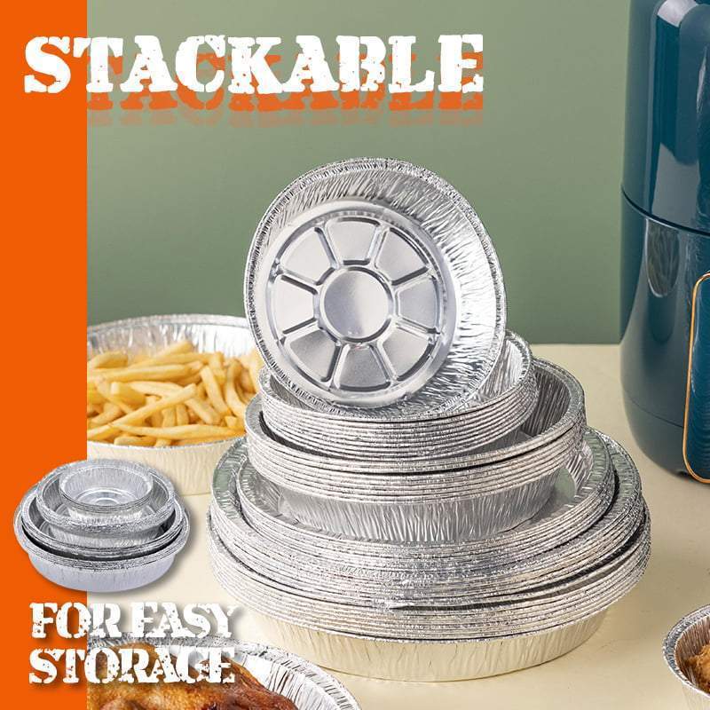 BowLift | Oil-resistant Aluminum Foil Box