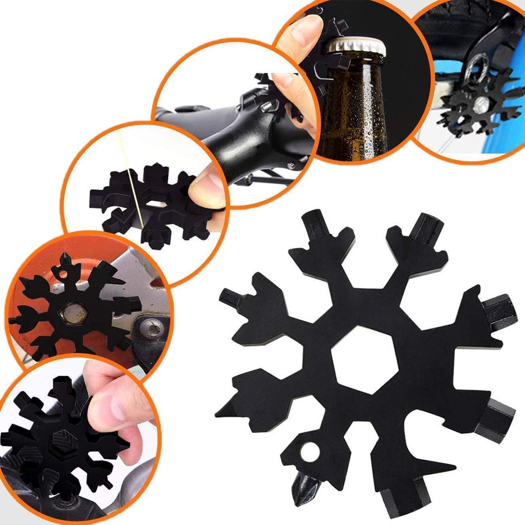 BowLift | Multifunctional snowflake key with fingertip gyro