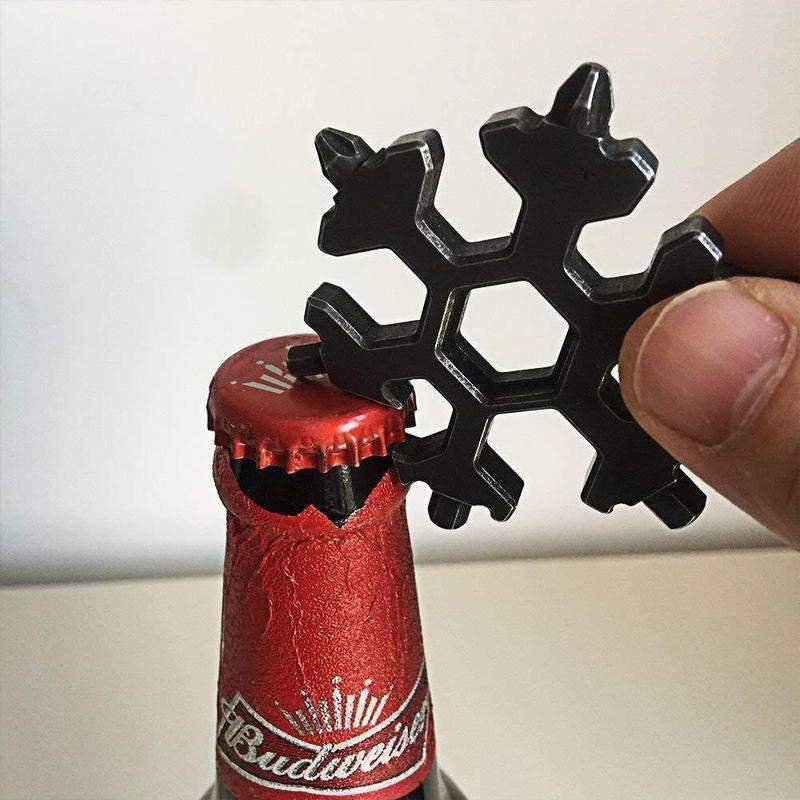 BowLift | Multifunctional snowflake key with fingertip gyro
