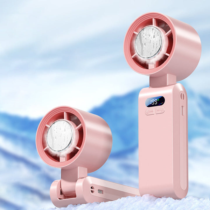 Handheld Portable Fan with Ice Cooler | Bowlift