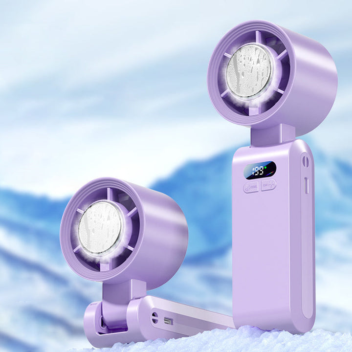 Personal Misting Fan for Outdoor Sports, Travel & Gym | Rechargeable, 3 Speeds, Instant Cooling Relief | Bowlift