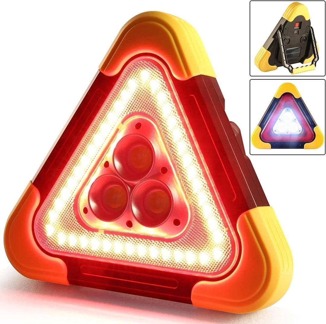 BowLift | 2-IN-1 solar-powered warning light at the roadside