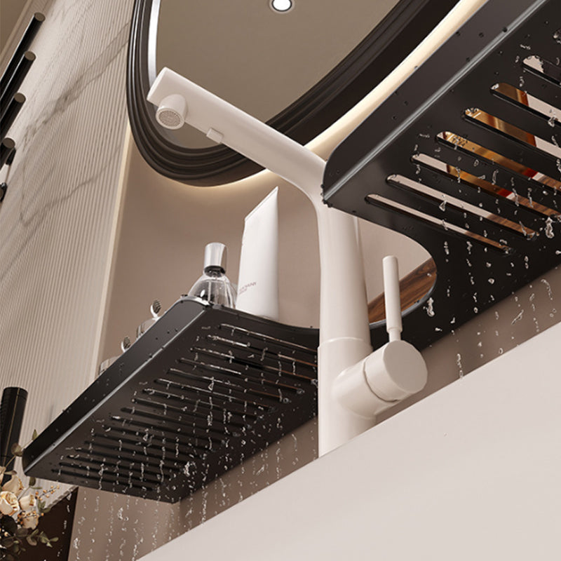 BowLift | Shelf with suction cups in walnut