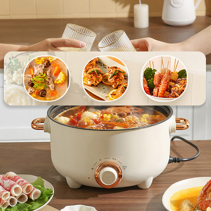 BowLift | Multifunctional electric non-stick cooker with steamer