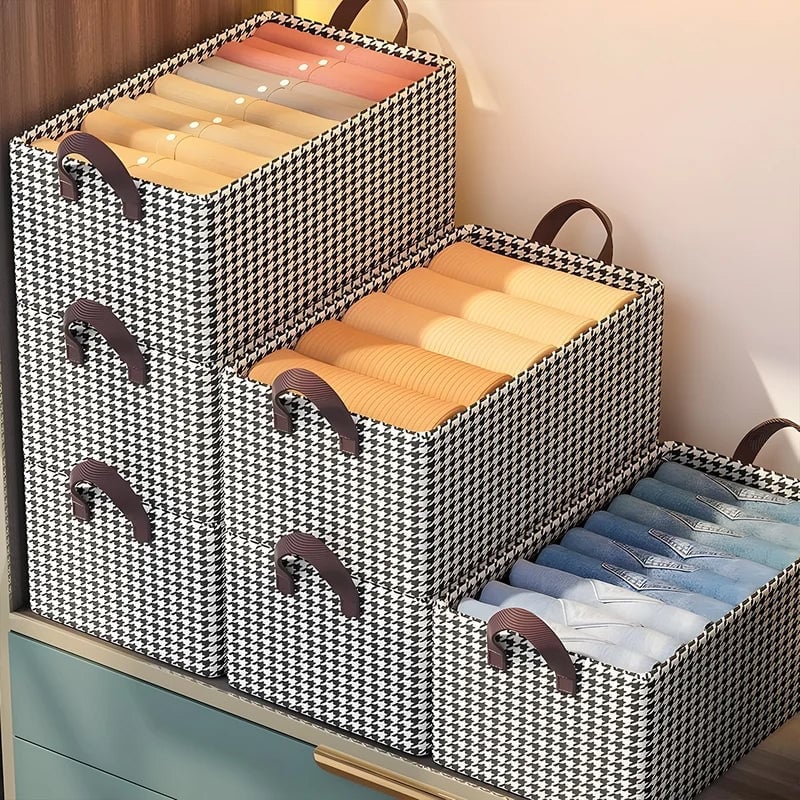 Foldable jeans organizer for the wardrobe | Bowlift
