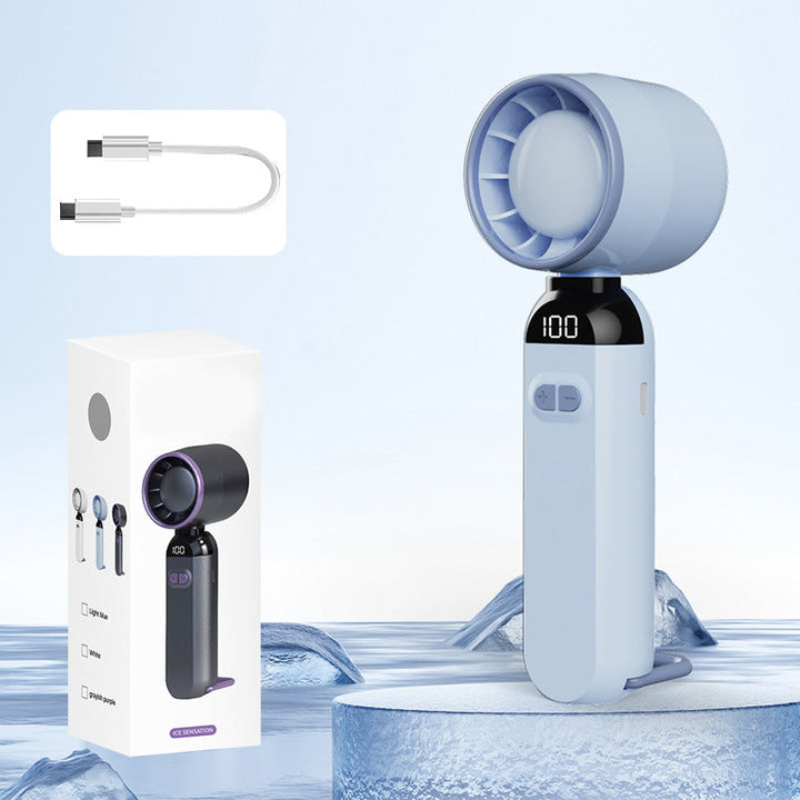 Portable Handheld Turbo Fan – Super Powerful Breeze, Ultra-Light & Perfect for Travel  | Bowlift