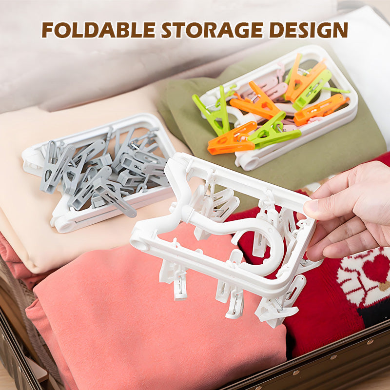 BowLift | 12-clip collapsible and windproof drying rack