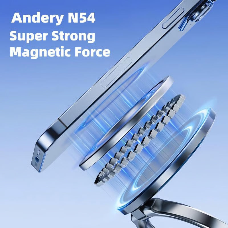 BowLift | 360° adjustable magnetic phone holder with vacuum