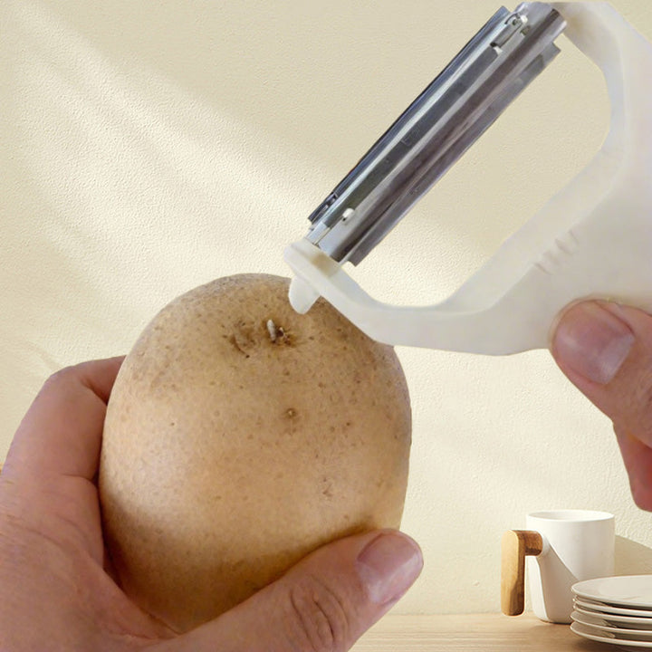 BowLift | 2-in-1 peeler and grater with two heads