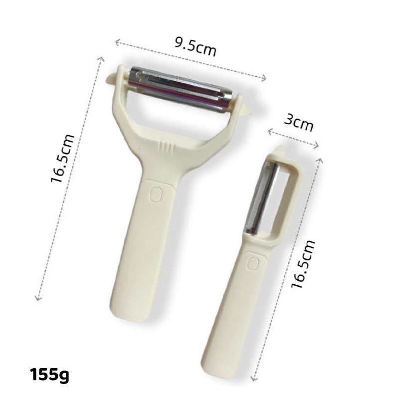 BowLift | 2-in-1 peeler and grater with two heads