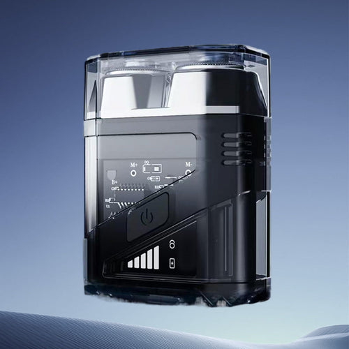 BowLift | Transparent mini electric shaver – IPX7 waterproof