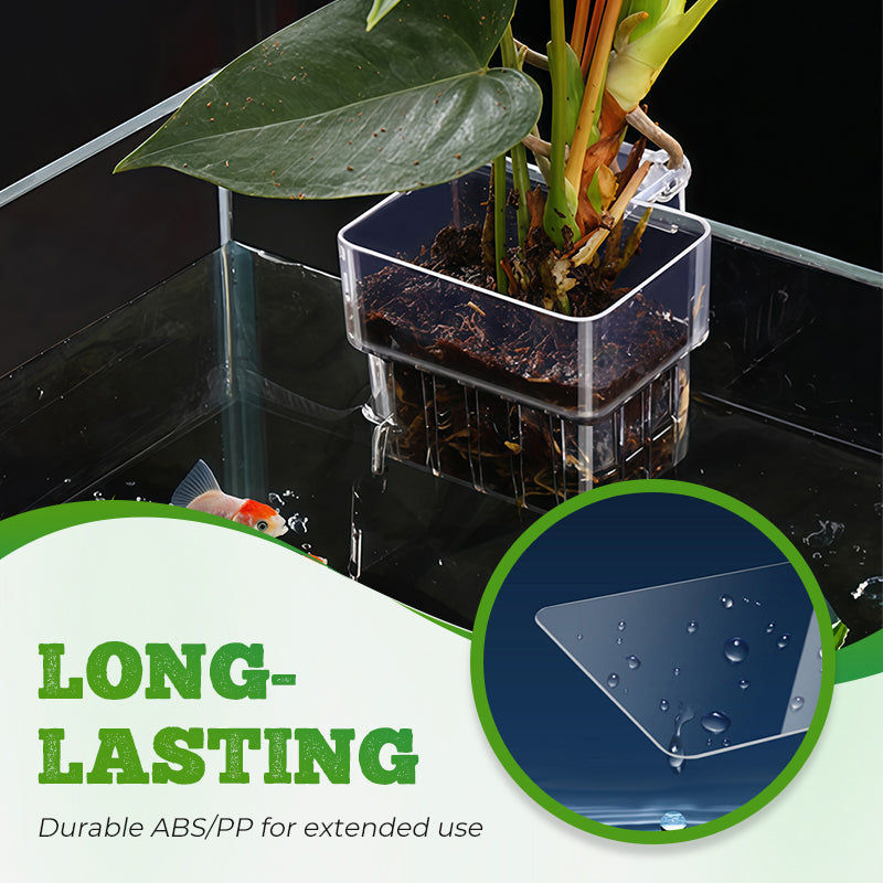 BowLift | Hanging aquarium plant holder
