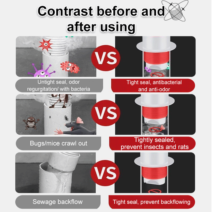 BowLift | Odor-blocking artifact for drainage pipes