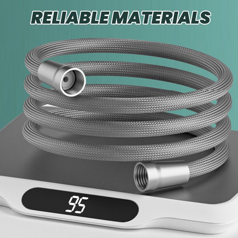 BowLift | Upgraded explosion-proof braided shower hose – leak-proof