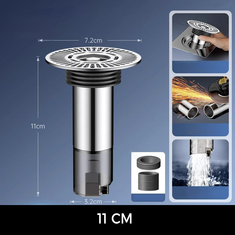 BowLift | Round expanded floor drain for bathroom
