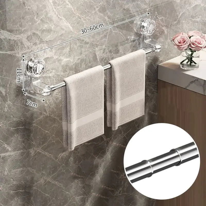 BowLift | FlexiGrip Towel Holder — Unleash your spatial freedom with stylish organization without drilling holes!