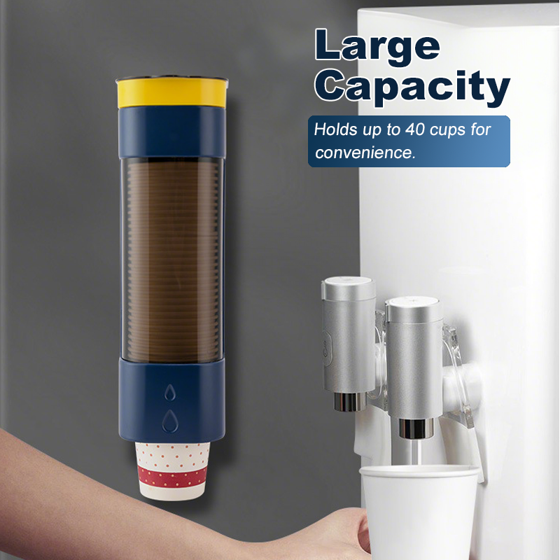 BowLift | Wall-mounted dispenser holder for disposable cups