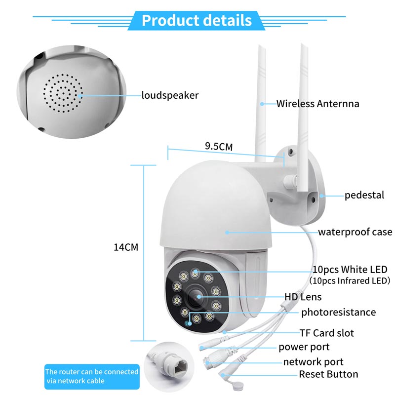 BowLift | Waterproof wireless smart surveillance camera