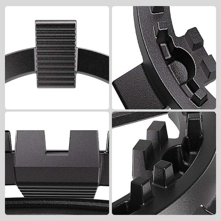 BowLift | Universal gas stove stand with non-slip support shelf