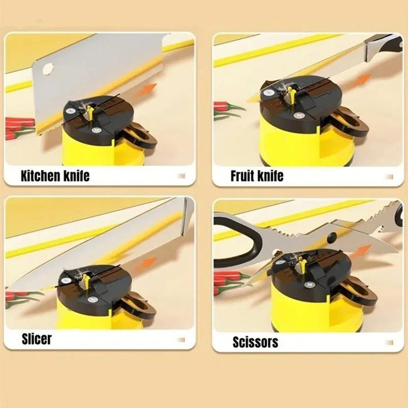 BowLift | Mini knife sharpener with suction cup