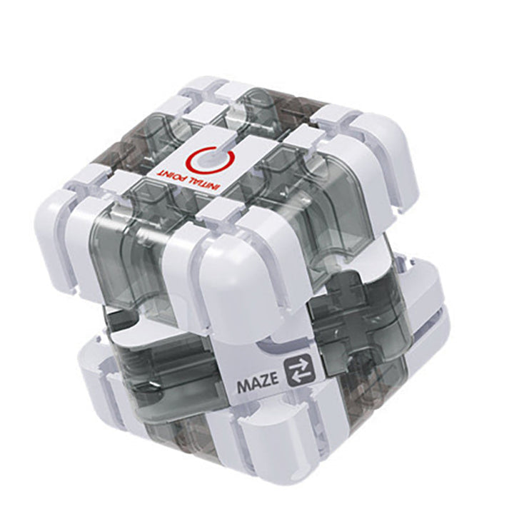 3D labyrinth cube with metal ball | Bowlift