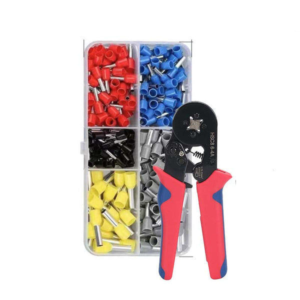 End sleeves set with crimping pliers | Bowlift