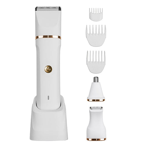3-in-1 Electric Beard Trimmer with Charging Station | Bowlift