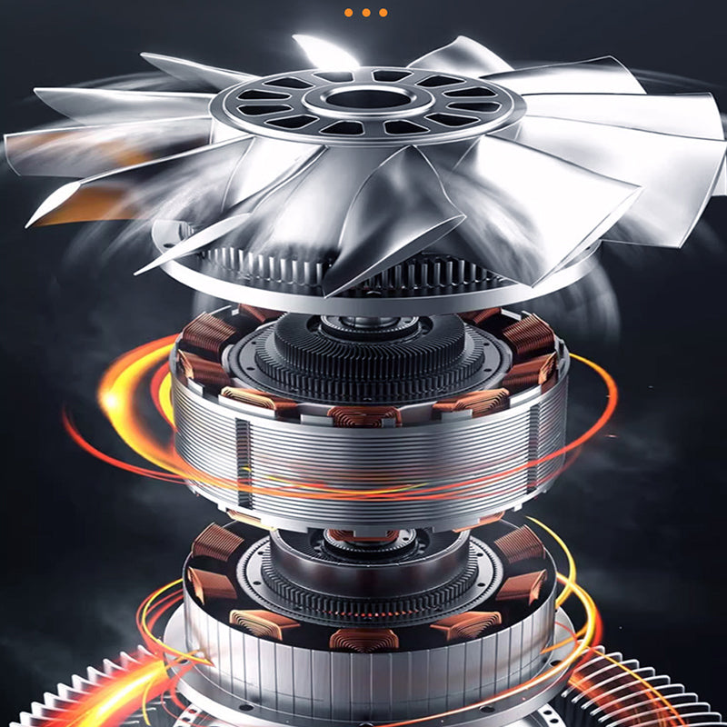 Rechargeable Portable Jet Fan | Bowlift