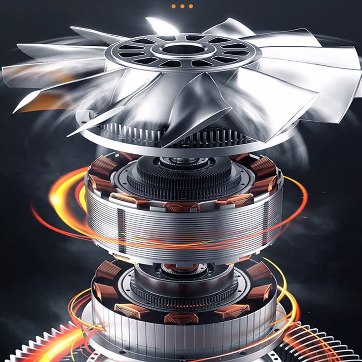 Rechargeable Portable Jet Fan | Bowlift