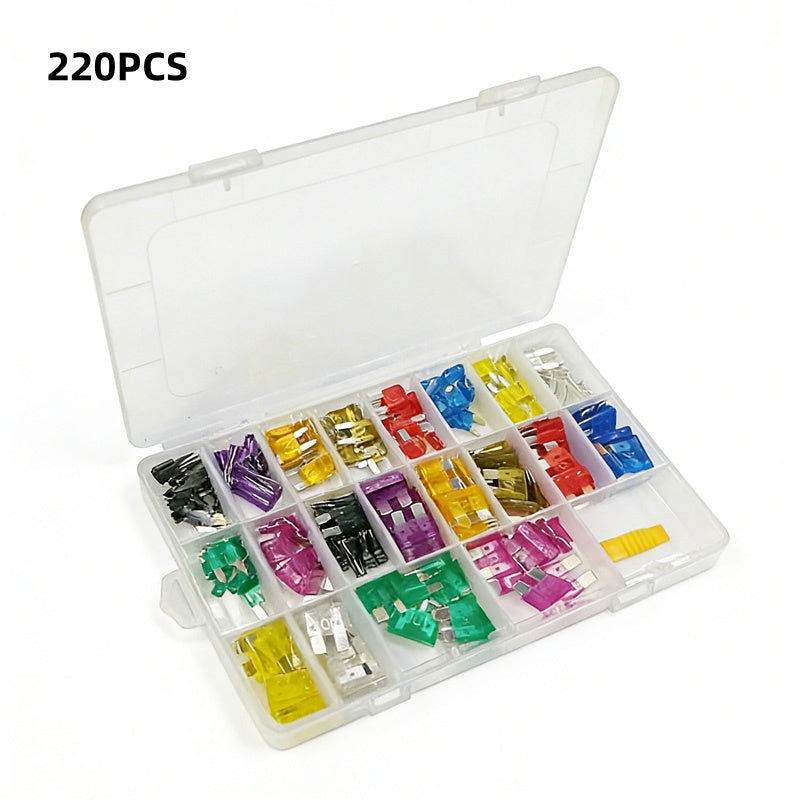 Automotive fuse assortment 300 pieces with fuse puller | Bowlift