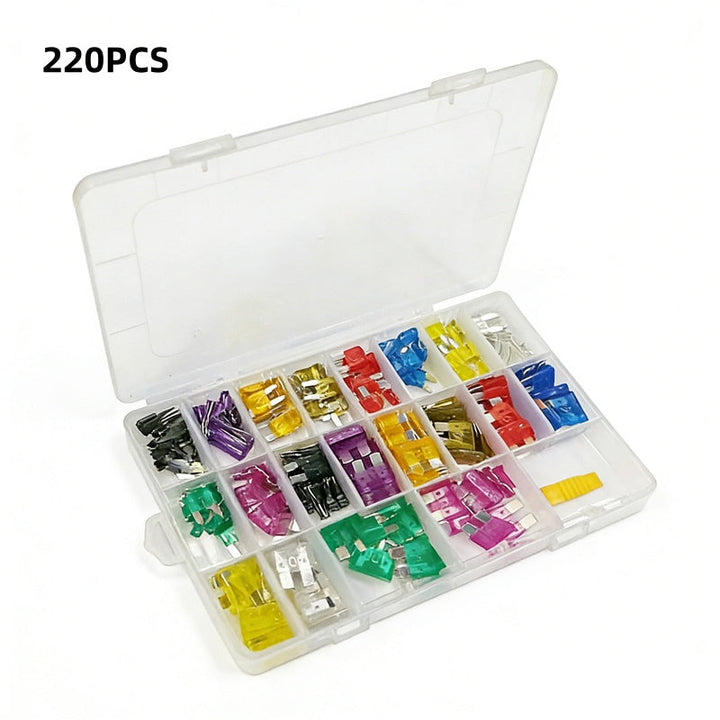 Automotive fuse assortment 300 pieces with fuse puller | Bowlift