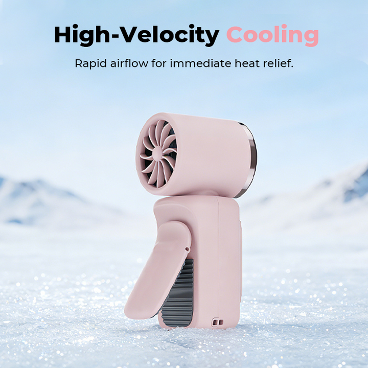 Portable Clip-On Fan with LED Display | Bowlift