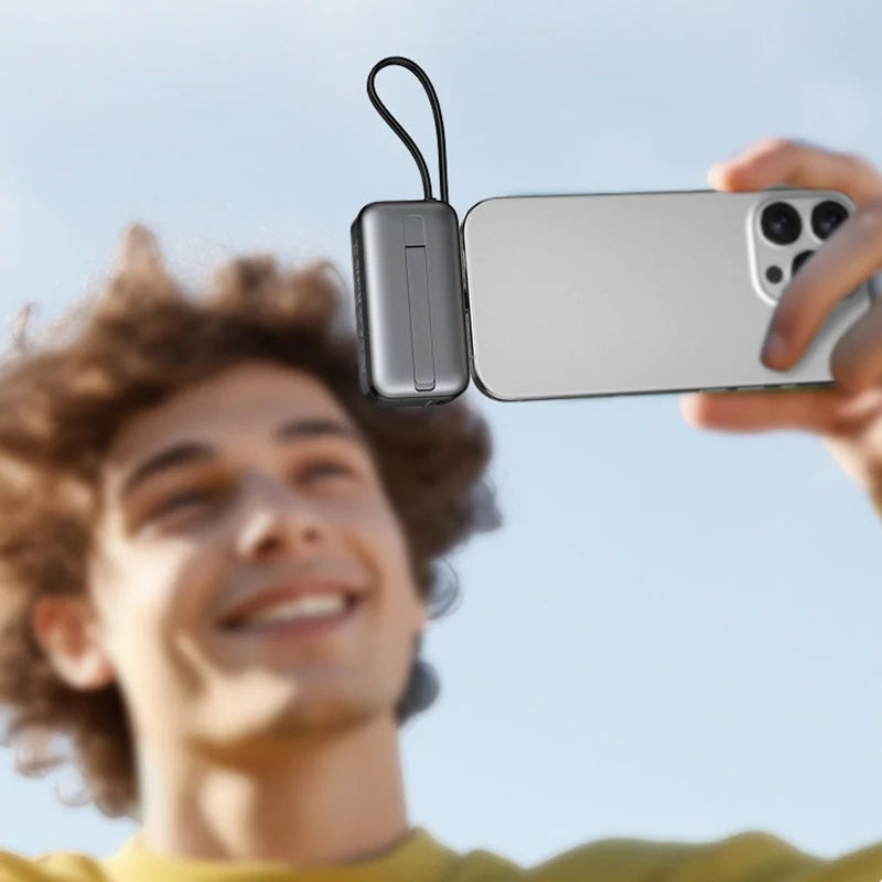 Magnetic 3-in-1 Powerbank with wireless charging | Bowlift