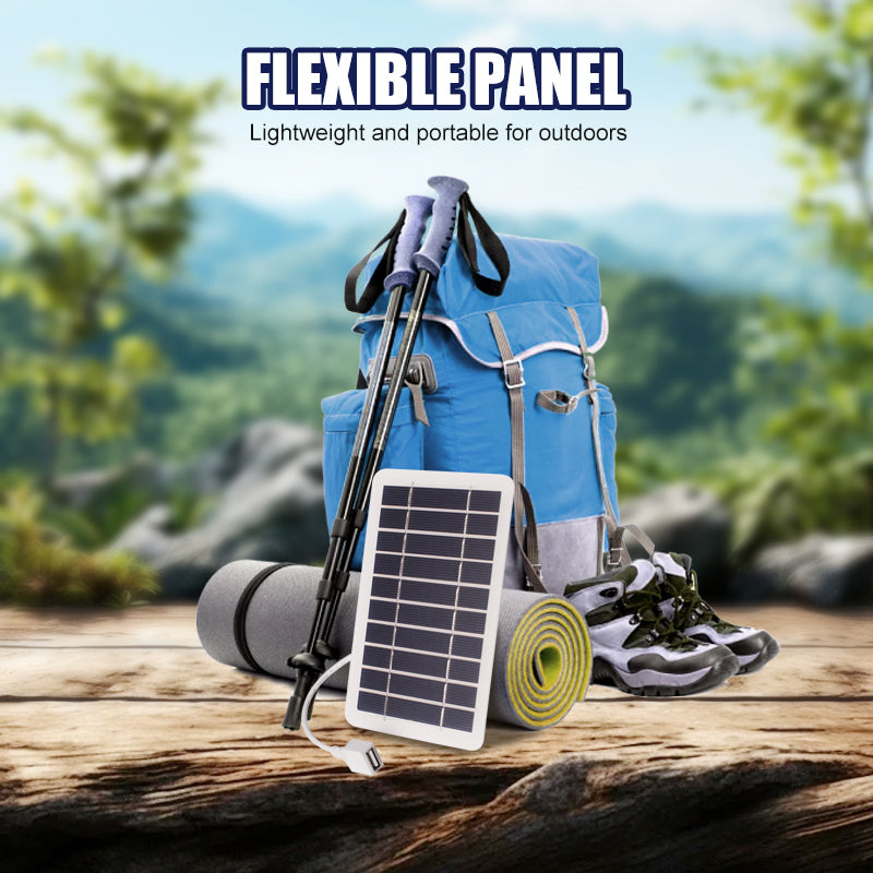 Flexible solar panel 2W 5V with USB output | Bowlift